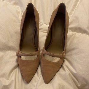 Ann Taylor suede heels